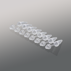 0.1ml/ 0.2ml 8 Strip PCR Tube nắp liền ống, 120 trip/ gói, hãng Labselect