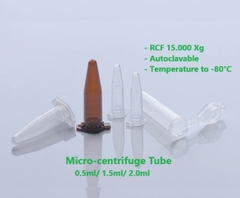 Ống ly tâm/ Eppendorf 0.5ml/1.5ml/2ml (Micro-centrifuge Tube) hãng Biosharp