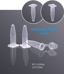 500 cái/hộp, Ống ly tâm Eppendorf 1.5ml, 12.000 xg, Centrifuge tube, nhiều mầu, Labselect