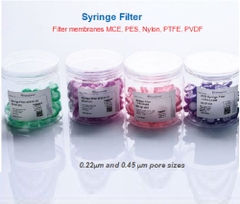 PES-Màng lọc mẫu chảy nhanh 13-33mm, lỗ 0.22µm/ 0.45µm, ưa nước (Syringe Filter), Biosharp