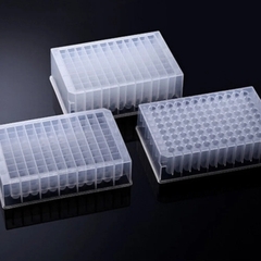 Deep Well Plates 96 giếng vuông, 0.5ml-đáy V, DNase & RNase free, Biologix