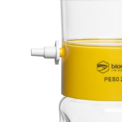 Bộ lọc hút chân không bằng nhựa 150ml-1 lít, tiệt trùng, 0.22µm PES membrane, Biosharp