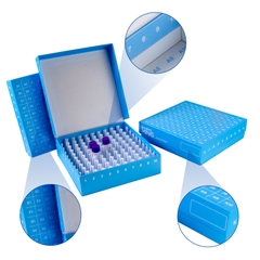 Hộp đựng ống Vial 0.5ml/1.5ml/2.0ml/5.0ml và lọ trữ lạnh, bằng bìa cứng, hãng Biologix-USA