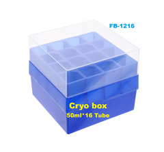 Hộp nhựa đựng Tube 2.0ml-5ml-15ml-50ml, 16-100 vị trí (Cryogenic Vial Box), hãng Fcombio