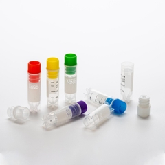 Lọ trữ lạnh 2.0ml, 25 cái/túi- tiệt trùng, ren trong- có mã vạch (-196°C) Biologix