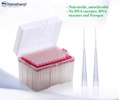 Đầu côn 200ul nạp gel (200ul Gel-loading Pipette Tips) Hãng Biosharp