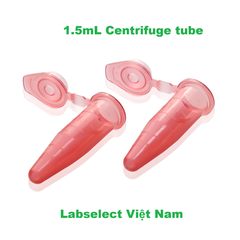 500 cái/hộp, Ống ly tâm Eppendorf 1.5ml, 12.000 xg, Centrifuge tube, nhiều mầu, Labselect