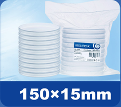 10 chiếc Đĩa Petri (Petri Dishes), tiệt trùng, kích thước 60mm, 90mm, 150mm, Biologix-USA