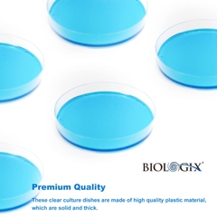 10 chiếc Đĩa Petri (Petri Dishes), tiệt trùng, kích thước 60mm, 90mm, 150mm, Biologix-USA