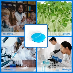 10 chiếc Đĩa Petri (Petri Dishes), tiệt trùng, kích thước 60mm, 90mm, 150mm, Biologix-USA