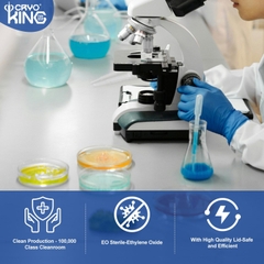 10 chiếc Đĩa Petri (Petri Dishes), tiệt trùng, kích thước 60mm, 90mm, 150mm, Biologix-USA