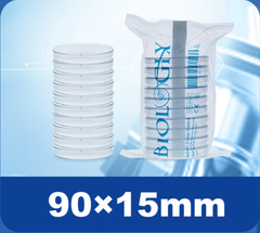 10 chiếc Đĩa Petri (Petri Dishes), tiệt trùng, kích thước 60mm, 90mm, 150mm, Biologix-USA