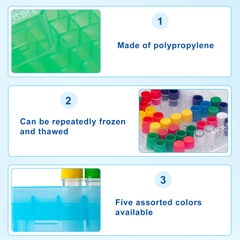 Hộp đựng Cryotube 2ml- PP Freezer Boxes, hãng Biologix-USA