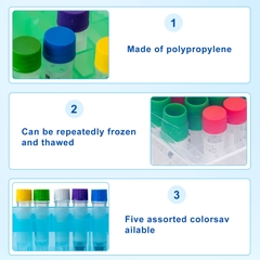 Hộp đựng Cryotube 2ml- PP Freezer Boxes, hãng Biologix-USA