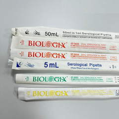 Pipette nhựa PS tiệt trùng 1 cái/ túi, dung tích 1ml- 50ml (Serological Pipettes), Biologix-USA