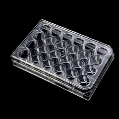 Phiến nuôi cấy tế bào 24 giếng, tiệt trùng 1 cái/túi (Cell Culture Plates), Code: 07-6024, Biologix-USA