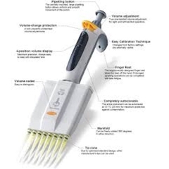 Micropipette 8-12 kênh, dải 10μL/50μL/100μL/200μL/300μL,Autoclavable 121°C (Multichannel pipette)