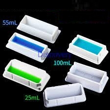 Máng đựng môi trường (Solution Basins). Dung tích: 25ml, 55ml, 100ml. Hãng Biologix- USA