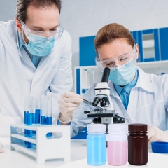 Chai nhựa PP mầu trắng, miệng rộng 5ml-500ml (Wide-Mouth Bottles) Biologix - USA