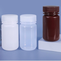 Chai nhựa PP mầu trắng, miệng rộng 5ml-500ml (Wide-Mouth Bottles) Biologix - USA