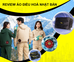 Review Áo quạt gió Nhật bản tiện ích cho người lao động