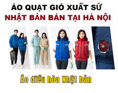 Áo quạt gió tại Hà Nội SIÊU VIỆT chống nắng Nhật bản
