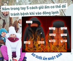 5 cách giữ ấm cơ thể để tránh đổ bệnh khi vào đông lạnh