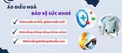 Khả năng bảo vệ sức khỏe của áo điều hòa Nhật Bản