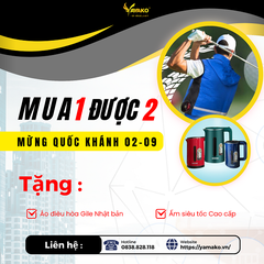 Yamako Nhật Bản bùng nổ ưu đãi tri ân khách hàng ngày lễ 2.9