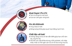 Khám phá Áo điều hòa Nhật Bản YAMAKO Super PRO 17V