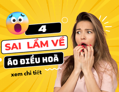 Những Sai lầm Sử dụng Áo điều hoà lên biết