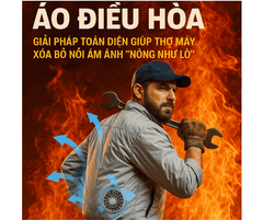 Áo Điều Hòa: Giải Pháp Toàn Diện Giúp Thợ Máy Xóa Bỏ Nỗi Ám Ảnh “Nóng Như Lò”