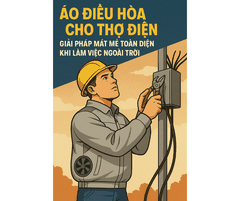 Áo Điều Hòa Cho Thợ Điện: Giải Pháp Mát Mẻ Toàn Diện Khi Làm Việc Ngoài Trời