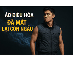 Áo điều hòa – Đã mát lại còn ngầu