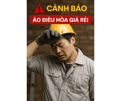 Áo điều hòa giá rẻ: “Cái bẫy mát mẻ” khiến bạn mất tiền mà vẫn… nóng