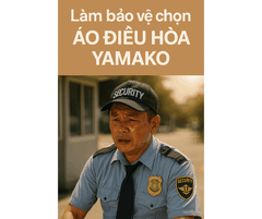 Áo điều hòa – Giải pháp cho bảo vệ ngồi chốt 12 tiếng không quạt, không điều hòa