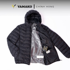 Áo Sưởi ấm YAMAKO 7 vùng sưởi ấm Siêu Nhẹ Super Gentle màu Đen