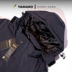 Áo sưởi ấm Super Heating Nhật Bản Yamako Y5 chống tuyết và chống mưa Màu Xanh Than
