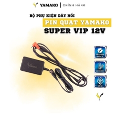Dây sạc pin 20.000MAH - Phụ kiện Áo điều hoà Yamako Nhật Bản 12V - 20.000MAH
