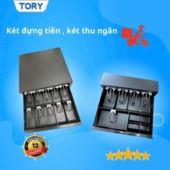 Két đựng tiền thu ngân TORY JJ330/JJ335 loại nhỏ, 330mm, 10 ngăn đựng tiền