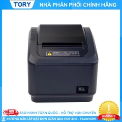 Máy in nhiệt, in bill hàng chính hãng Xprinter XP-K200L khổ 80mm, in điện thoại (kết nối USB + LAN)