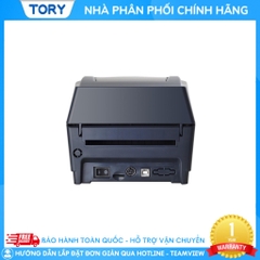 Máy in mã vạch, tem nhãn, decal, hàng chính hãng Xprinter XP-DT426B khổ 110mm (kết nối USB)