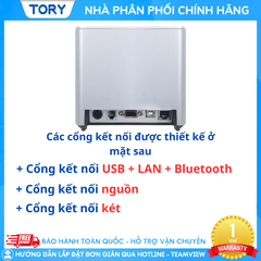 Máy in nhiệt, in bill hàng chính hãng Xprinter XP-Q809K khổ 80mm  (USB + LAN + Bluetooth)