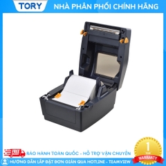 Máy in mã vạch, tem nhãn, decal, hàng chính hãng Xprinter XP-DT426B khổ 110mm (kết nối USB)