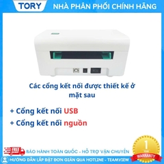 Máy in mã vạch, tem nhãn, decal, hàng chính hãng TPL TD-402S khổ 110mm (USB + Wifi + Bluetooth)