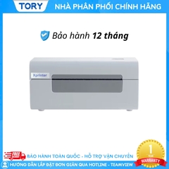Máy in mã vạch, tem nhãn, decal, hàng chính hãng Xprinter XP-D465B(W) khổ 110mm (USB + Wifi)