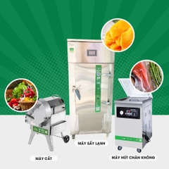 Combo thiết bị chế biến rau củ quả