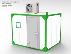 Kho Lạnh Bảo Quản Nông Sản Takudo Standard TK-KM 15