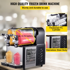 Máy Làm Sệt Nước 2 Bình 6L FROZEN model FR-SET3L/2