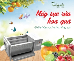 Máy sục rửa các loại củ Takudo TKD-GX-1800